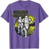 image:imageStar Wars Imperial Stormtroopers Retro Stripes TShirt TShirtPurple Heather