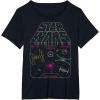 image:imageStar Wars Retro Video Game Logo TShirtBlack