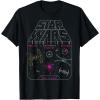 image:imageStar Wars Retro Video Game Logo TShirtBlack