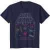 image:imageStar Wars Retro Video Game Logo TShirtNavy Blue