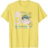 image:imageStar Wars The Mandalorian Grogu 3rd Birthday Sketch TShirtLemon Yellow