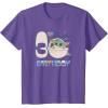 image:imageStar Wars The Mandalorian Grogu 3rd Birthday Sketch TShirtPurple Heather