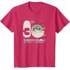 image:imageStar Wars The Mandalorian Grogu 3rd Birthday Sketch TShirtRed Heather