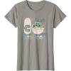 image:imageStar Wars The Mandalorian Grogu 3rd Birthday Sketch TShirtSlate Grey