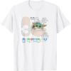 image:imageStar Wars The Mandalorian Grogu 3rd Birthday Sketch TShirtWhite