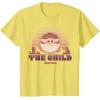 image:imageStar Wars The Mandalorian The Child Retro Line Portrait TShirtLemon Yellow