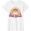 image:imageStar Wars The Mandalorian The Child Retro Line Portrait TShirtWhite