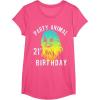 image:imageStar Wars Chewie Party Animal 21st Birthday Color Portrait TShirtPink Heather