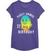 image:imageStar Wars Chewie Party Animal 21st Birthday Color Portrait TShirtPurple Heather