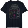 image:imageStar Wars Retro Video Game Logo TShirtBlack
