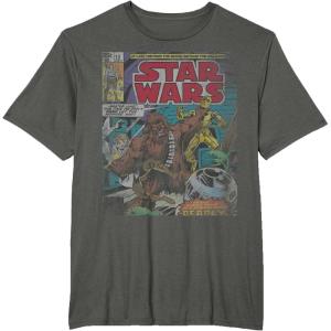 image:imageStar Wars Chewbacca Wookiee Win Retro Comic Cover TShirtAsphalt Grey