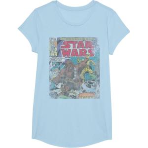 image:imageStar Wars Chewbacca Wookiee Win Retro Comic Cover TShirtBaby Blue