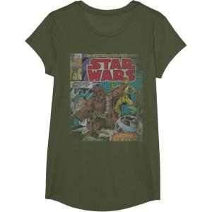 image:imageStar Wars Chewbacca Wookiee Win Retro Comic Cover TShirtOlive Green