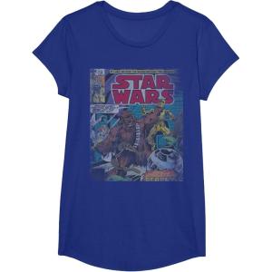 image:imageStar Wars Chewbacca Wookiee Win Retro Comic Cover TShirtRoyal Blue