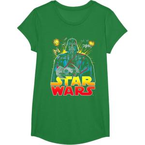 image:imageStar Wars Darth Vader Retro Sith Lord Graphic TShirt TShirtKelly Green