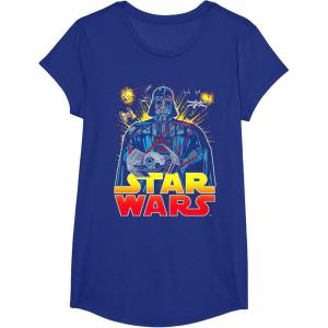 image:imageStar Wars Darth Vader Retro Sith Lord Graphic TShirt TShirtRoyal Blue