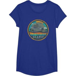 image:imageStar Wars Enjoy Scarif Beach Vacation Vintage TShirtRoyal Blue