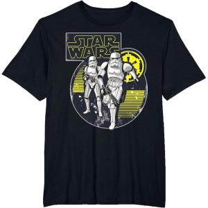 image:imageStar Wars Imperial Stormtroopers Retro Stripes TShirt TShirtBlack