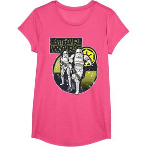 image:imageStar Wars Imperial Stormtroopers Retro Stripes TShirt TShirtPink Heather
