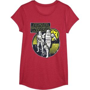 image:imageStar Wars Imperial Stormtroopers Retro Stripes TShirt TShirtRed Heather