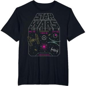 image:imageStar Wars Retro Video Game Logo TShirtBlack