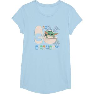 image:imageStar Wars The Mandalorian Grogu 3rd Birthday Sketch TShirtBaby Blue