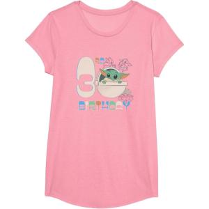 image:imageStar Wars The Mandalorian Grogu 3rd Birthday Sketch TShirtPink