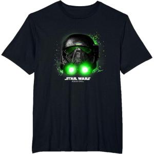 image:imageStar Wars Rogue One Death Trooper Distressed Glow TShirtBlack