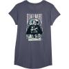 image:imageStar Wars Join The Darkside Darth Vader Forever Punk TShirtHeather Blue