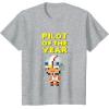 image:imageStar Wars Luke Skywalker Pilot Of The Year Pixel Chibi Logo TShirtHeather Grey