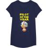 image:imageStar Wars Luke Skywalker Pilot Of The Year Pixel Chibi Logo TShirtNavy Blue