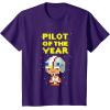 image:imageStar Wars Luke Skywalker Pilot Of The Year Pixel Chibi Logo TShirtPurple