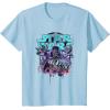 image:imageStar Wars Rainbow Paint Drip Distressed Dark Side TShirtBaby Blue