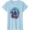 image:imageStar Wars Rainbow Paint Drip Distressed Dark Side TShirtBaby Blue