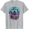 image:imageStar Wars Rainbow Paint Drip Distressed Dark Side TShirtHeather Grey