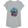 image:imageStar Wars Rainbow Paint Drip Distressed Dark Side TShirtHeather Grey