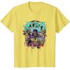 image:imageStar Wars Rainbow Paint Drip Distressed Dark Side TShirtLemon Yellow