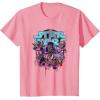 image:imageStar Wars Rainbow Paint Drip Distressed Dark Side TShirtPink