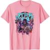 image:imageStar Wars Rainbow Paint Drip Distressed Dark Side TShirtPink