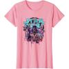 image:imageStar Wars Rainbow Paint Drip Distressed Dark Side TShirtPink