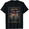 image:imageStar Wars Rogue One Rebel Fighters Galactic Frame TShirtBlack