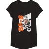 image:imageStar Wars The Force Awakens Distressed BB8 Rebel Droid TShirtBlack
