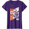 image:imageStar Wars The Force Awakens Distressed BB8 Rebel Droid TShirtPurple
