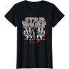 image:imageStar Wars The Force Awakens First Order Kylo Line Up TShirtBlack