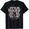 image:imageStar Wars The Force Awakens First Order Kylo Line Up TShirtBlack