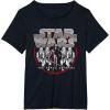 image:imageStar Wars The Force Awakens First Order Kylo Line Up TShirtBlack