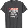 image:imageStar Wars Together We Can Rule The Galaxy Chibi Vader Icons TShirtDark Heather Grey
