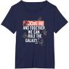 image:imageStar Wars Together We Can Rule The Galaxy Chibi Vader Icons TShirtNavy Blue