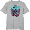 image:imageStar Wars Rainbow Paint Drip Distressed Dark Side TShirtHeather Grey