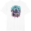 image:imageStar Wars Rainbow Paint Drip Distressed Dark Side TShirtWhite